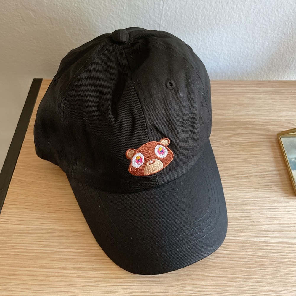 Bear black baseball cap x10